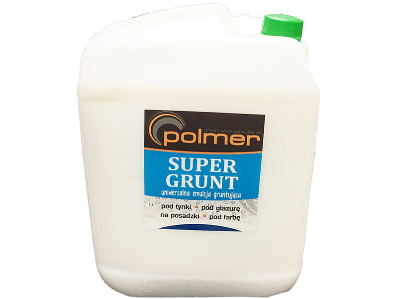 Emulsja gruntująca. Grunt podkład 10L Grunt P10L - Polmer | Sklep EMPIK.COM