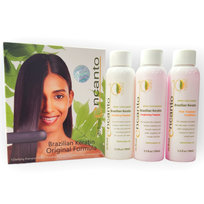 Encanto keratyna zestaw do keratynowego prostowania włosów 3x100ml Encanto