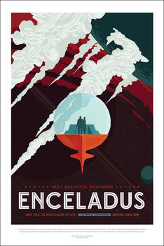 Enceladus - plakat 29,7x42 cm - Galeria Plakatu