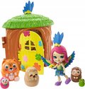 Enchantimals, domek zwierzaczki - niespodzianki Peeki Parrot  - Enchantimals