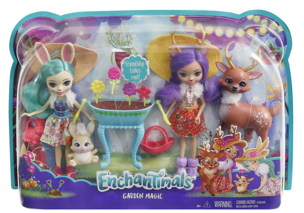 Enchantimals, lalki i zwierzątka, zestaw, FDG01
