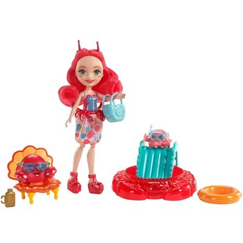 Enchantimals Morski zestaw, Lalka Cameo Crab + Chela i Courtney, FKV60 - Enchantimals