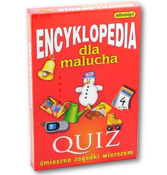 Encyklopedia malucha, quiz, Adamigo, gra planszowa