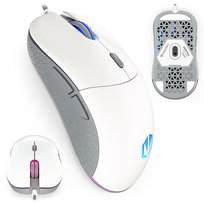 Endorfy Gem Plus Onyx White Mysz Przewodowa Biała Paw3370 ENDORFY