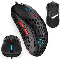 Endorfy Lix Plus Mysz Przewodowa Czarna Pmw3370