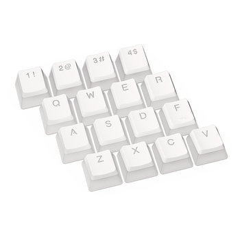 Endorfy Pbt Pudding Onyx White Keycapy Double Shot Białe - ENDORFY