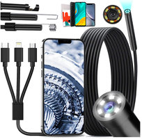 Endoskop Kamera Inspekcyjna Na Smartfon Android Ios Usb-C Lightning 2M 8Mm D915