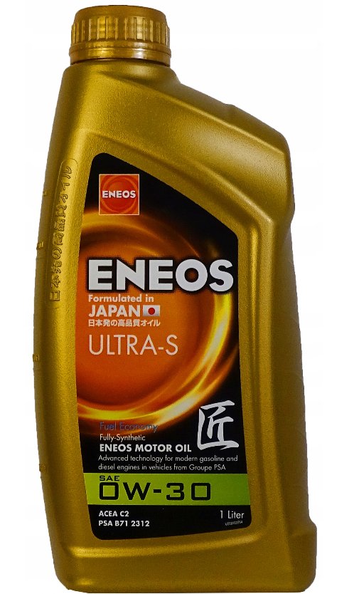 Zdjęcia - Olej silnikowy Eneos Premium Ultra S C2(10) 0W30 1L 