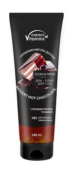 Energy Of Vitamins, Peeling-żel do ciała Dessert Hot Chocolate, 240 ml - ENERGY OF VITAMINS