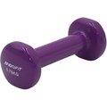ENERO FIT, Hantla winylowa, żółty, 0,75 kg - ENERO FIT