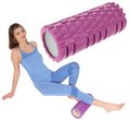 ENERO FIT, Wałek roller do ćwiczeń, 14x33cm, fioletowy - ENERO FIT