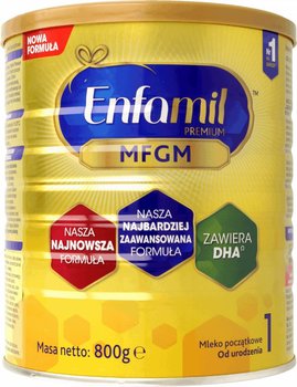 Enfamil, MFGM, Mleko początkowe od urodzenia,1, 800 g - Enfamil