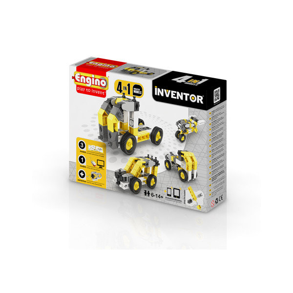 Engino Inventor, klocki konstrukcyjne 4w1 Industrial