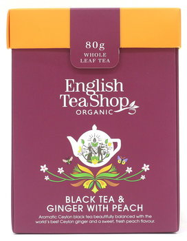 English Tea Shop Herbata sypana Black Tea & Ginger with Peach 80 g - English Tea Shop
