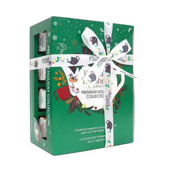 English Tea Shop Zestaw Herbat na Prezent Holiday Green Prism 4 smaki 12 piramidek - English Tea Shop