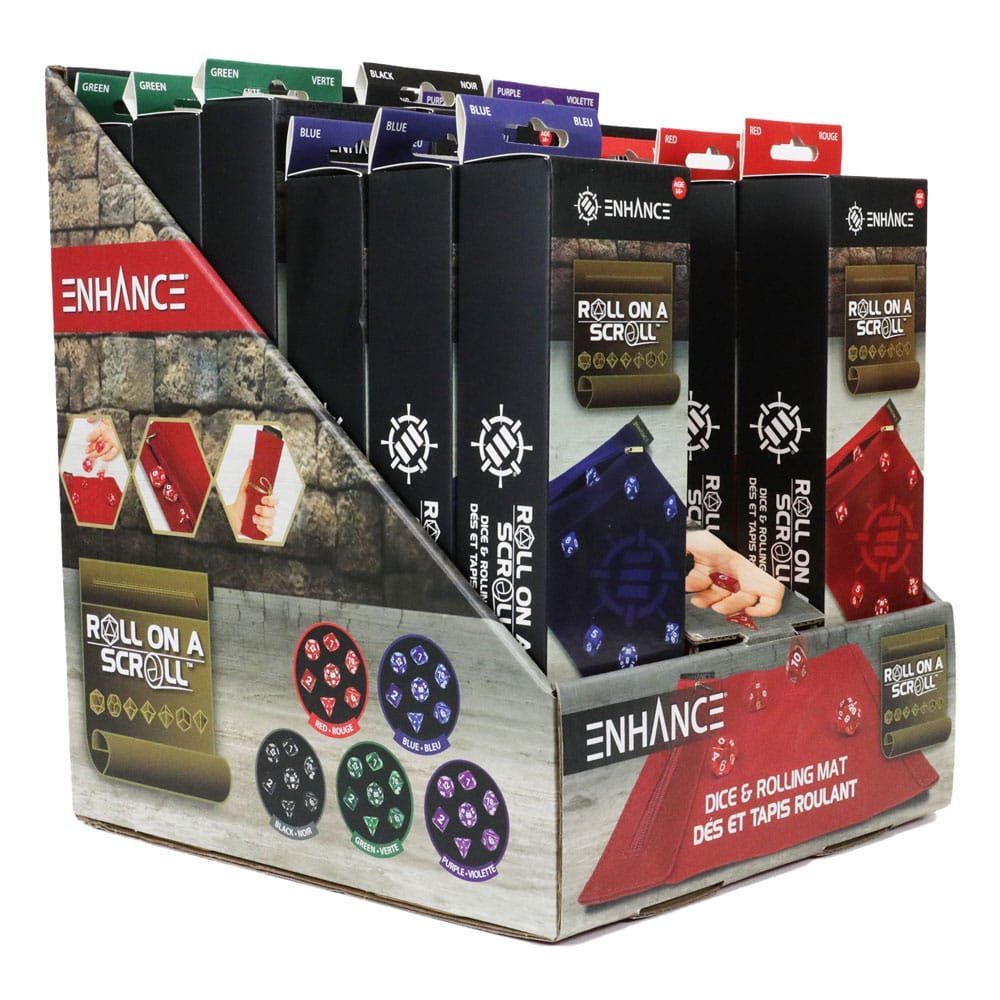 Enhance Tabletop Roll on a Scroll Bag with Dice Assortment (15) - Inna ...