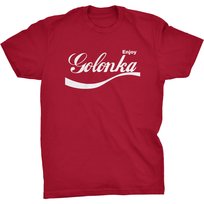 Enjoy Golonka Koszulka Parodia Kucharz Jedzenie