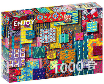 Enjoy, Puzzle - Kolorowe wzory 4, 1000 el.  - Enjoy
