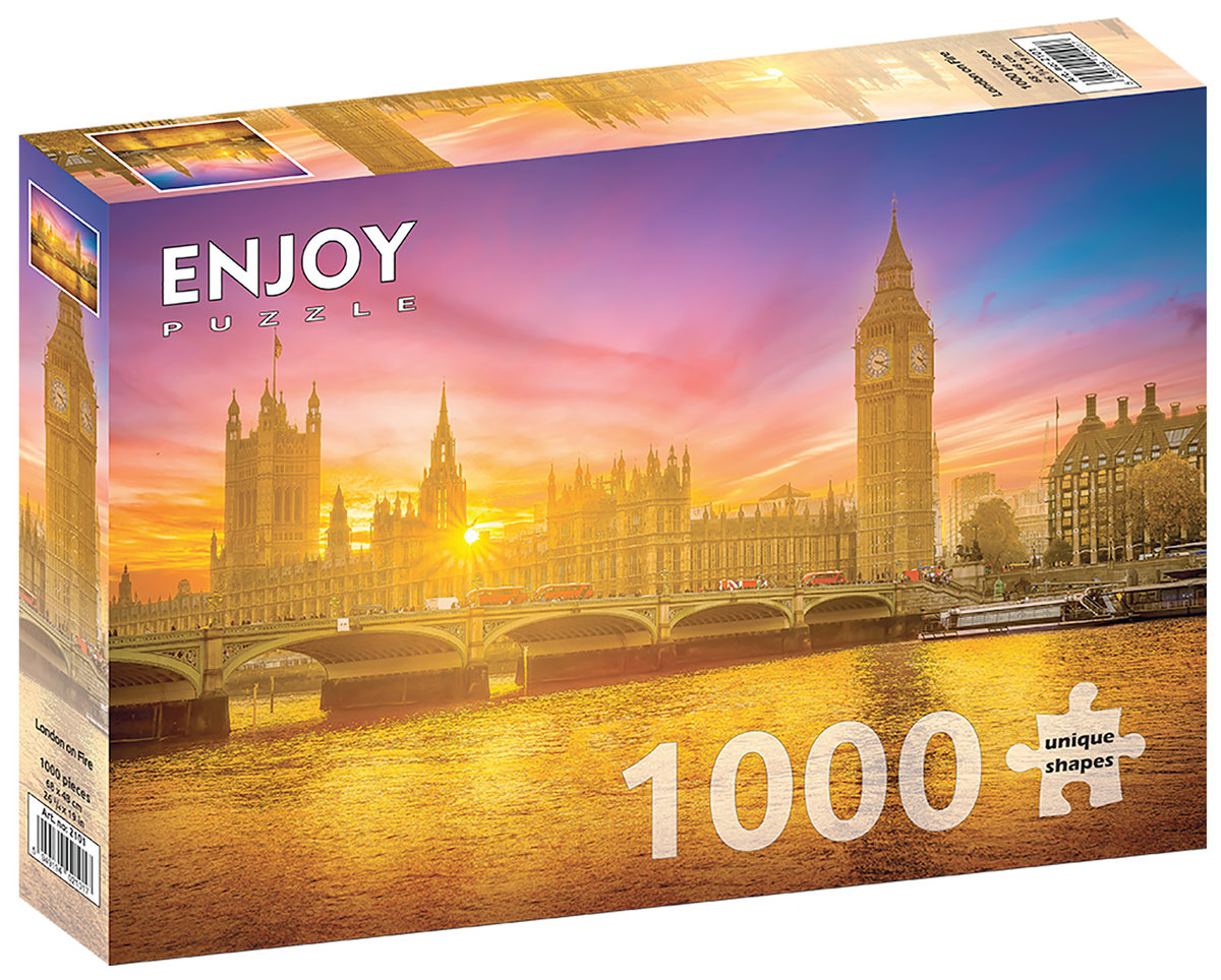 Zdjęcia - Puzzle i mozaiki ENJOY , Puzzle - Londyn / Anglia, 1000 el. 
