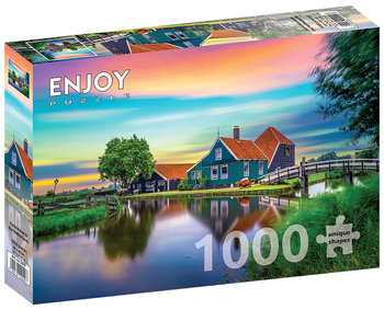 Enjoy, Puzzle - Wiejski dom w Niderlandach, 1000 el. - Enjoy