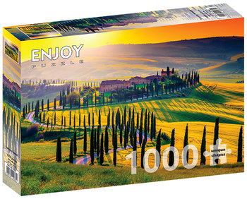 Enjoy, Puzzle - Zachód słońca w Toskanii / Włochy, 1000 el.  - Enjoy