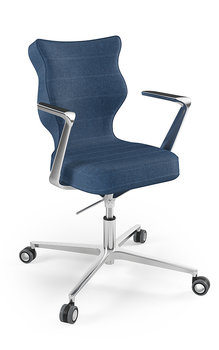 Entelo, Krzesło obrotowe Kylie Plus poler Palladium 24 rozmiar 6 (wzrost 159-188 cm) - ENTELO