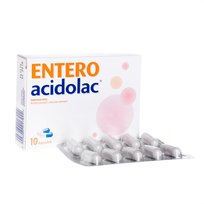 Entero Acidolac Probiotyk Przy Antybiotykoterapii, 10 Kapsułek POLPHARMA