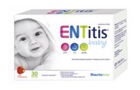 Entitis Baby, Suplement diety smak truskawkowy, 30 sasz. Polski Lek