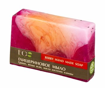 EO Laboratorie, mydło glicerynowe ręcznie robione Jagodowe, 130 g - EO Laboratorie