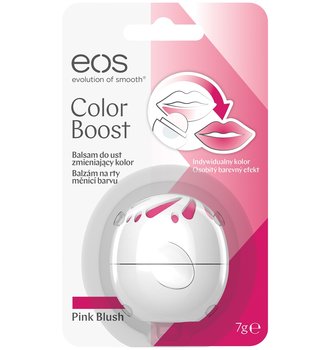 eos, Color Boost, Balsam do ust zmieniający kolor Pink Blush, 7 g - eos