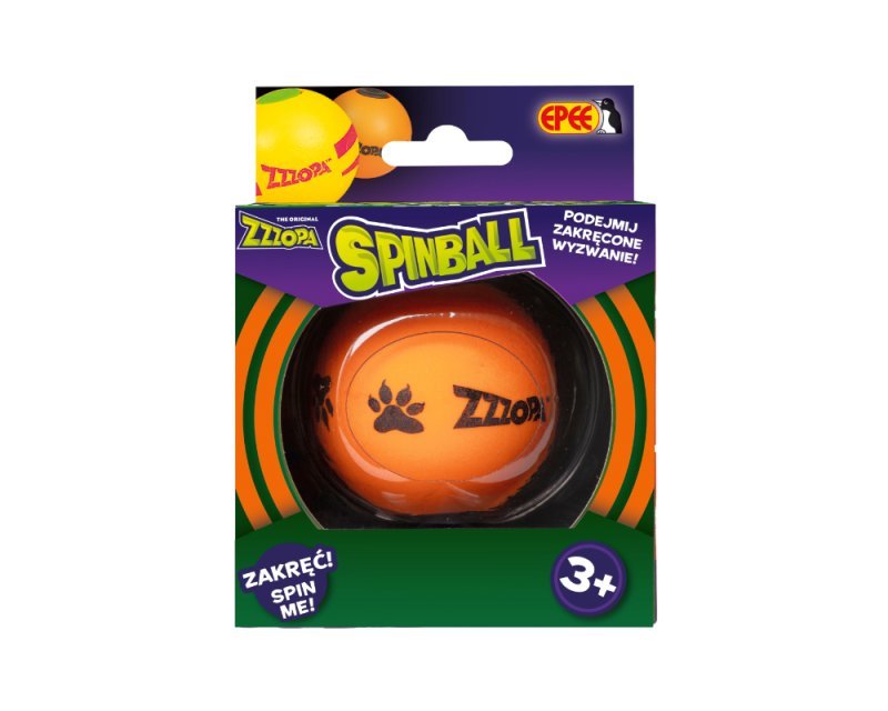 Фото - Інший інвентар EP Spinball, Zakręcona zabawa, pomarańczowa piłeczka Pantera Roar, 092622