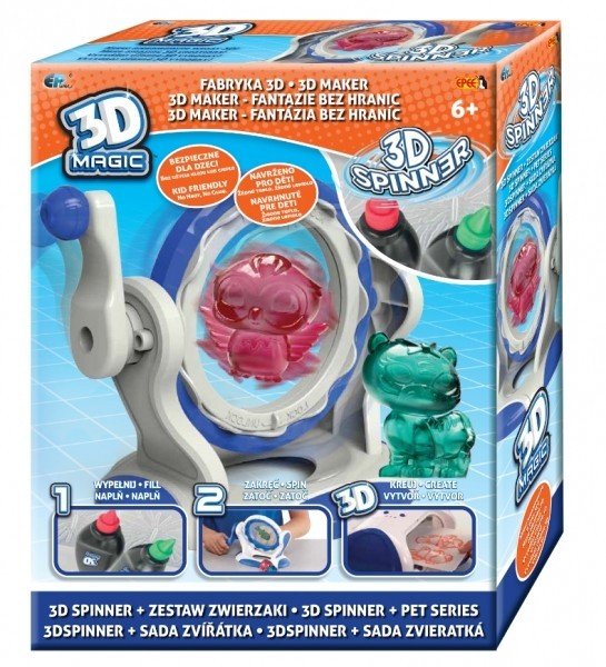 Epee, 3D Magic, Fabryka 3D, urządzenie Spinner Kreuj w 3D