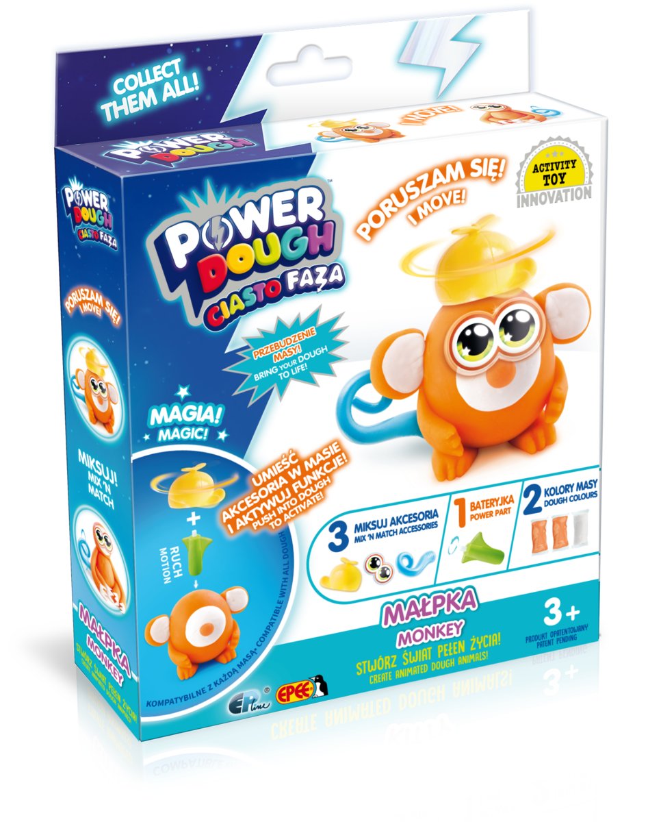 Epee, Ciastofaza, zestaw startowy z motorkiem i akcesoriami Monkey