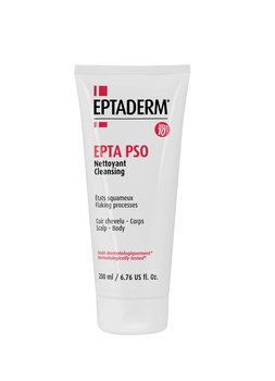 EPTA PSO Cleansing, baza myjąca do skóry głowy i ciała z łuszczycą, 200 ml - Eptaderm