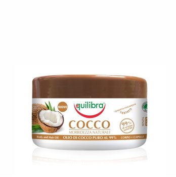 Equilibra, Cocco, olej kokosowy do ciała i włosów, 250 ml - Equilibra