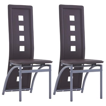 Ergonomiczne krzesła stołowe, brązowy, 43x55,5x108 - Zakito Home