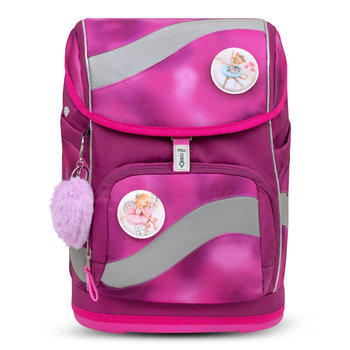 Ergonomiczny plecak szkolny Belmil Smarty Torba szkolna "Shiny Pink 2" - Przetestowane i zalecane przez niemiecki AGR - BELMIL