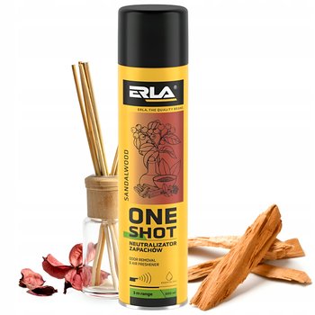 Erla Sandalwood Odświeżacz Powietrza Neutralizator Zapachów W Sprayu One Shot - Erla