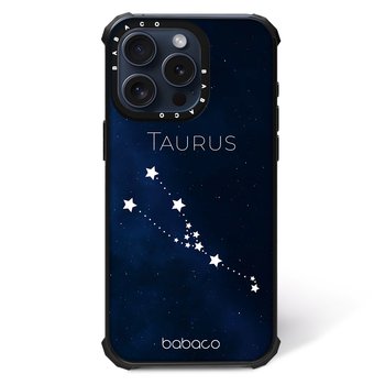 ERT GROUP Oryginalne i oficjalnie licencjonowane Babaco wzór Zodiac Constellation 002 Magnetyczne etui na telefon komórkowy IPHONE 15 PRO Etui kompatybilne z MagSafe, Granatowy - Babaco