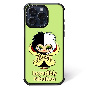 ERT GROUP Oryginalne i oficjalnie licencjonowane Disney wzór Cruella 006 Magnetyczne etui na telefon komórkowy IPHONE 13 Etui kompatybilne z MagSafe, Zielony - Disney