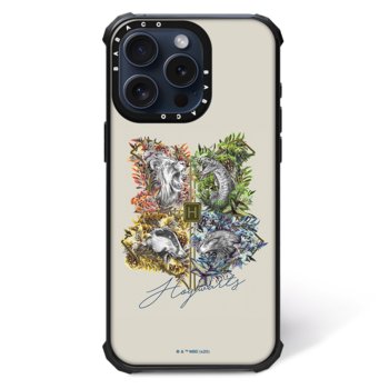 ERT GROUP Oryginalne i oficjalnie licencjonowane Harry Potter wzór Harry Potter 040 Magnetyczne etui na telefon komórkowy IPHONE 14 PRO MAX Etui kompatybilne z MagSafe, Szary - Harry Potter