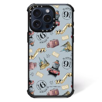 ERT GROUP Oryginalne i oficjalnie licencjonowane Harry Potter wzór Harry Potter 041 Magnetyczne etui na telefon komórkowy IPHONE 14 Etui kompatybilne z MagSafe, Niebieski - Harry Potter