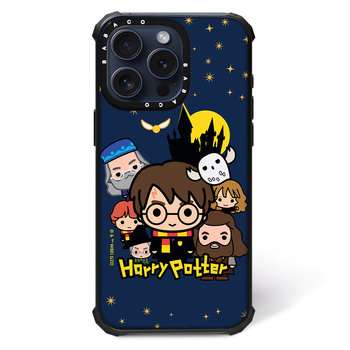 ERT GROUP Oryginalne i oficjalnie licencjonowane Harry Potter wzór Harry Potter 100 Magnetyczne etui na telefon komórkowy IPHONE 14 PLUS Etui kompatybilne z MagSafe, Granatowy - Harry Potter