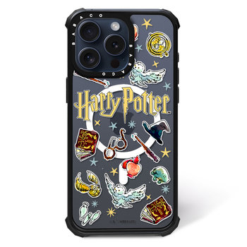 ERT GROUP Oryginalne i oficjalnie licencjonowane Harry Potter wzór Harry Potter 226 Magnetyczne etui na telefon komórkowy IPHONE 13 PRO Etui kompatybilne z MagSafe, Przeźroczysty - Harry Potter