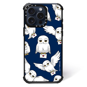 ERT GROUP Oryginalne i oficjalnie licencjonowane Harry Potter wzór Harry Potter 241 Magnetyczne etui na telefon komórkowy IPHONE 14 PRO Etui kompatybilne z MagSafe, Granatowy - Harry Potter