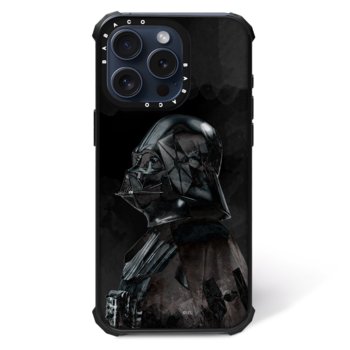 ERT GROUP Oryginalne i oficjalnie licencjonowane Star Wars wzór Darth Vader 003 Magnetyczne etui na telefon komórkowy IPHONE 15 PLUS Etui kompatybilne z MagSafe, Czarny - Star Wars