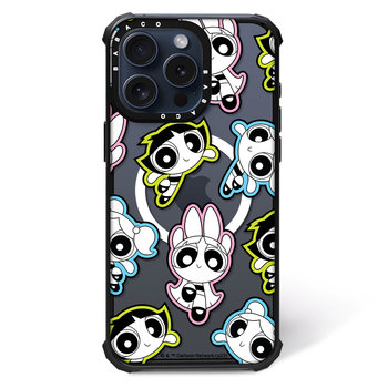 ERT GROUP Oryginalne i oficjalnie licencjonowane The Powerpuff Girls wzór Atomówki 022 Magnetyczne etui na telefon komórkowy IPHONE 14 PRO Etui kompatybilne z MagSafe, Przeźroczysty - Inny producent