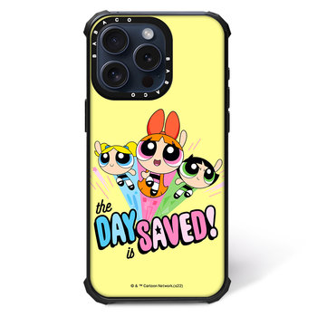 ERT GROUP Oryginalne i oficjalnie licencjonowane The Powerpuff Girls wzór Atomówki 031 Magnetyczne etui na telefon komórkowy IPHONE 13 PRO MAX Etui kompatybilne z MagSafe, Żółty - Inny producent