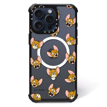 ERT GROUP Oryginalne i oficjalnie licencjonowane Tom & Jerry wzór Tom i Jerry 008 Magnetyczne etui na telefon komórkowy IPHONE 14 PRO MAX Etui kompatybilne z MagSafe, Przeźroczysty - Tom and Jerry