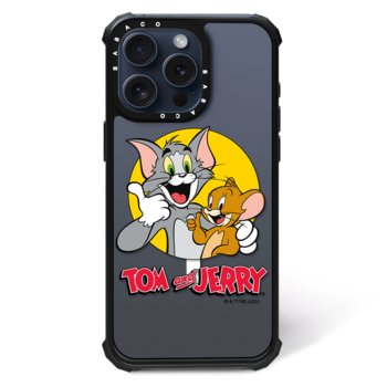 ERT GROUP Oryginalne i oficjalnie licencjonowane Tom & Jerry wzór Tom i Jerry 013 Magnetyczne etui na telefon komórkowy IPHONE 13 PRO MAX Etui kompatybilne z MagSafe, Przeźroczysty - Tom and Jerry